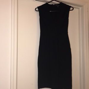 Banana Republic Black V-Neck Dress Sz.0